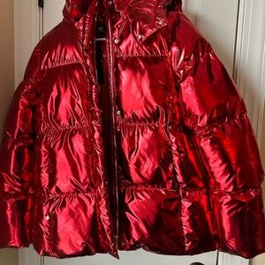Jordan Craig Metallic Red Jacket